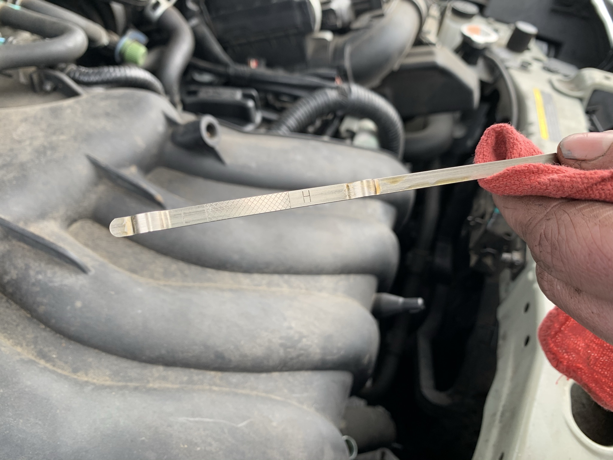 Graham Auto Repair - Check My Oil Blog - Clean the Dipstick